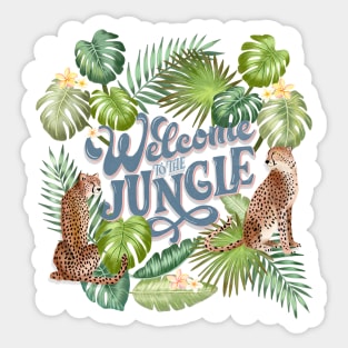 Welcome to the jungle Sticker